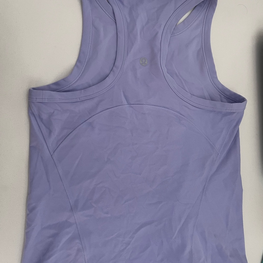 lululemon athletica Fitted Purple Tank Top
